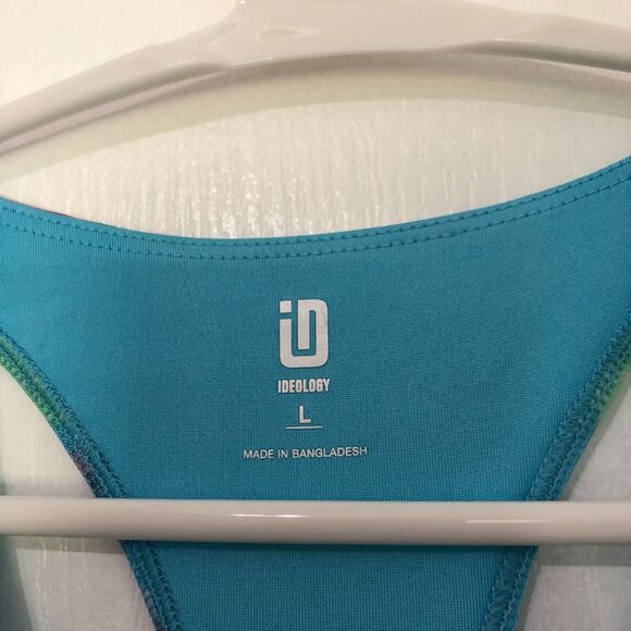 ID Ideology‎ Kids Tank Top Large Butterfly Blue Racerback Sleeveless NWT - Picture 5 of 6